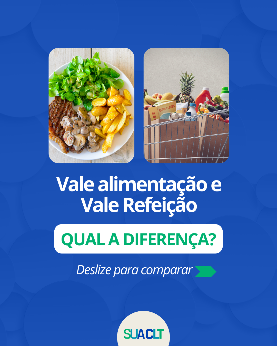 Vale-alimentação e vale-refeição são benefícios comuns, mas poucos sabem as diferenças