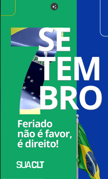 No 7 de setembro, Dia da Independência, lembre-se …